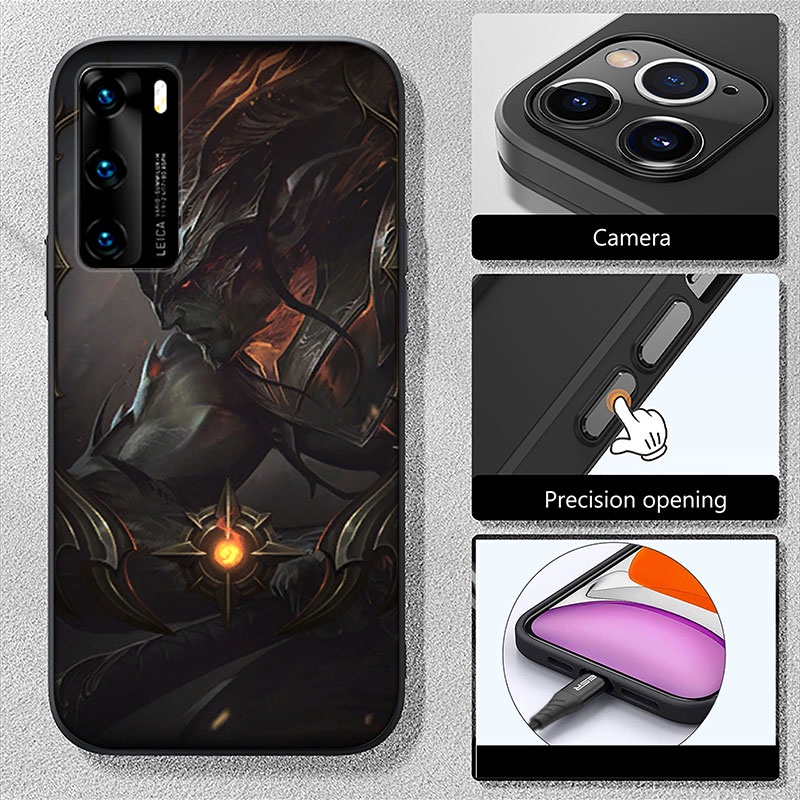 Ốp Điện Thoại Silicon Mềm Hình Usi138 Yasuo League Of Legends Cho Oppo A93 A92S A92 A91 A72 A54 A53 A52 A32 A31 A15 A15S A8