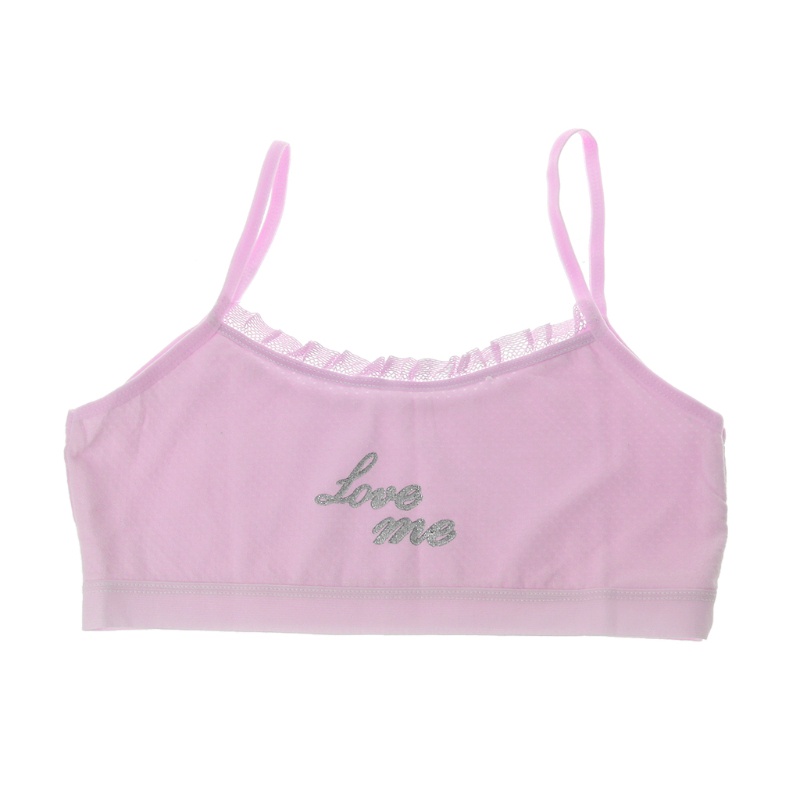 Áo Bra Thể Thao Chất Liệu Cotton Phối Ren Thời Trang Cho Nữ
