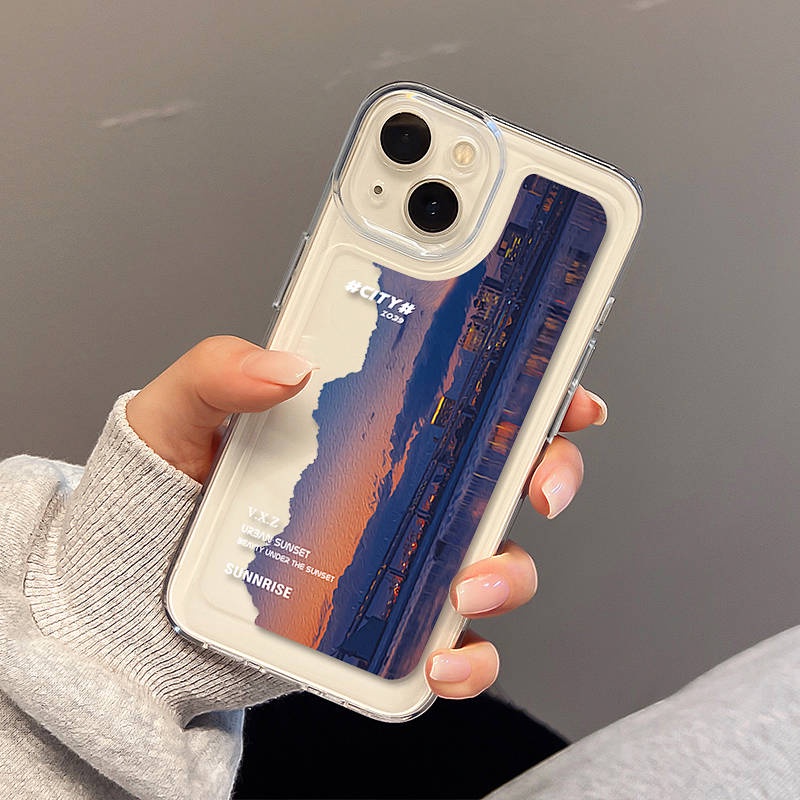 Sea Sunset Apple 14 Phone Case 13 Iphone12pro New 8se Soft 7plus Silicone Xsmax/11 1kJZ