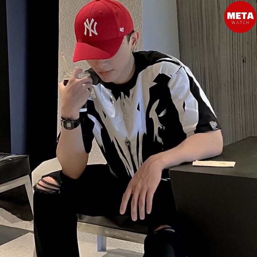 Đồng Hồ Nam Nữ 5600 Chống Nước, Viền Thép Không Gỉ 45mm 3 Màu A01 - Meta Watch