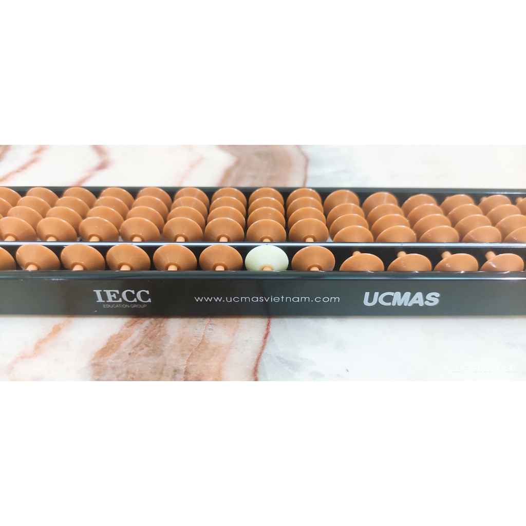 Bàn tính UCMAS 17 cột dành cho học sinh tiểu học - sỉ lẻ bàn tính nhận mix màu và inlogo theo yêu cầu 0931761999