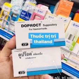 hộp đặt trĩ doproct ,