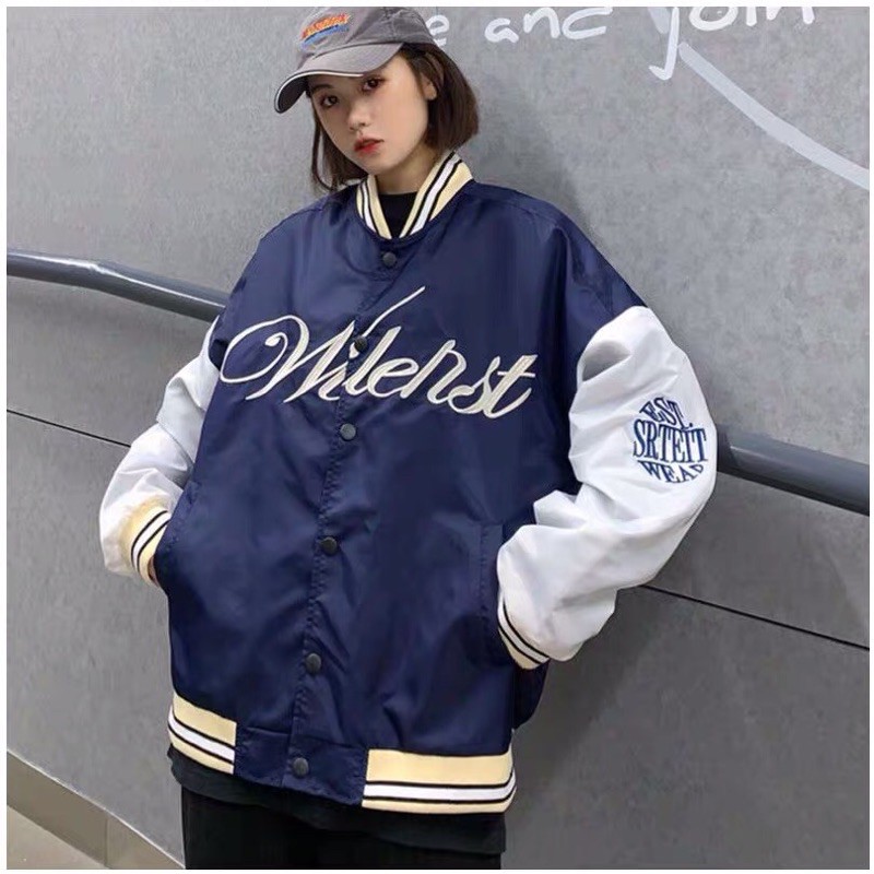 Áo khoác BOMBER WIL 3 Màu Ulzzang Unisex Nam, Nữ GiGiHouse - AKDWIL, Áo Khoác Dù Siêu Xinh Uniex Nam, Nữ