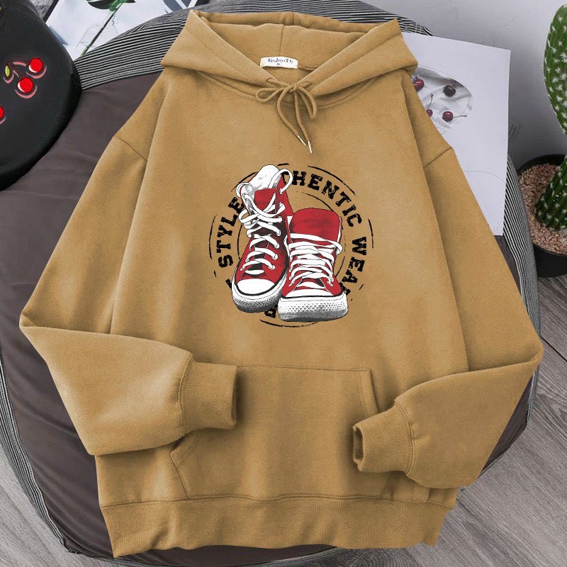 [ HÓT TREND ] ÁO KHOÁC NỈ PHOM NAM NỮ IN ĐÔI GIÀY CỰC CHẤT NHIỀU MÀU BB HOODIE