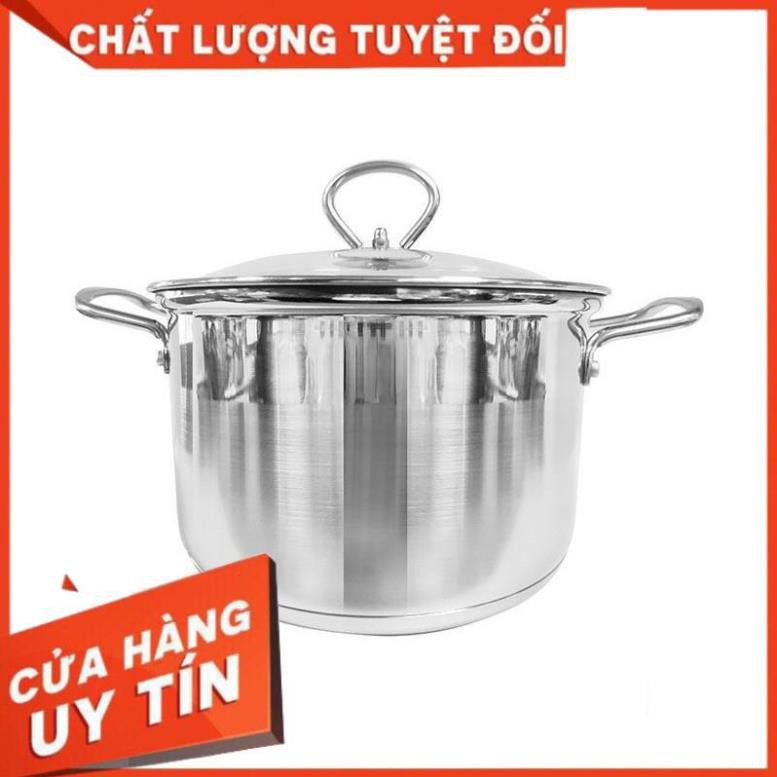 Nồi inox Elmich nắp kính 20cm cao cấp