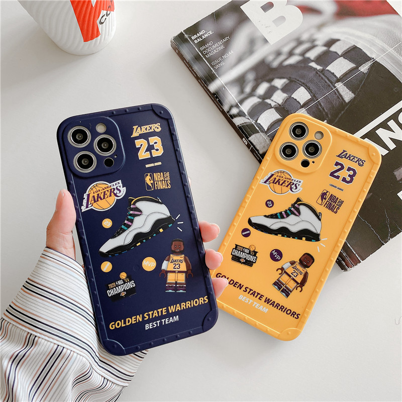 Ốp điện thoại NBA IMD Silicon iPhone 12 11 Pro Max 12 Mini X XS MAX XR 7 8 Plus SE 2020