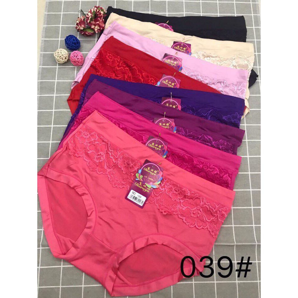 Combo 10 quần lót nữ cotton form to 60-75kg, quần lót cho người béo