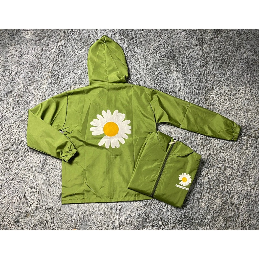 ÁO KHOÁC DÙ HOA CÚC ( Kèm hình thật )