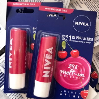 Son dưỡng môi nivea hương trái cây
