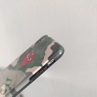 Ốp Rằn Ri Play Trái Tim iPhone X/Xs Max/7plus/8plus/6plus/6splus