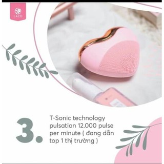 máy rửa mặt laco luxury đen