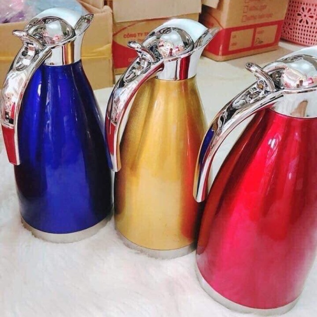 PHÍCH GIỮ NHIỆT INOX LOẠI 2LIT