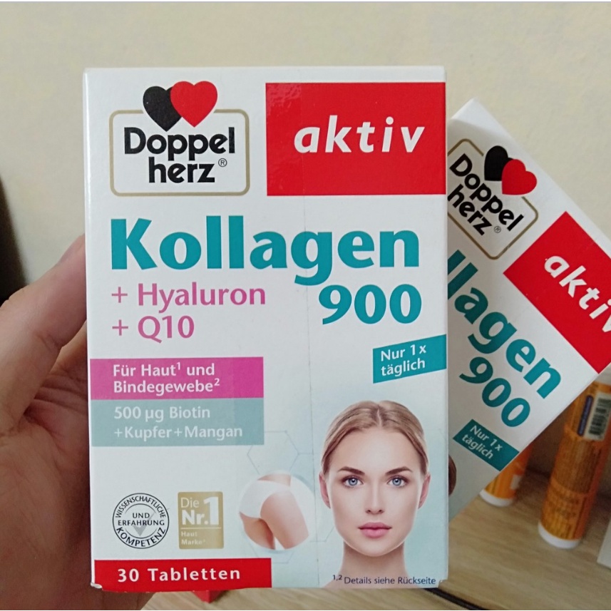 Kollagen dạng viên Aktiv giúp sáng da, săn chắc và chống lão hoá - Bill Đức/Date xa