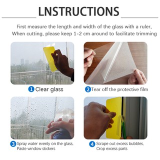 DECAL PVC dán kính mờ khổ 60CM 90CM