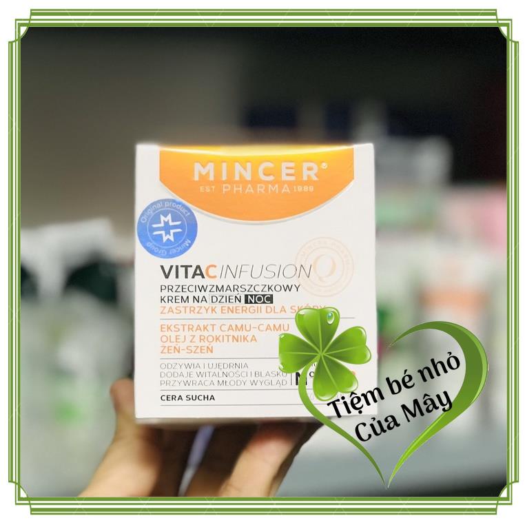 Kem dưỡng trắng Da Mincer Vita.C 602