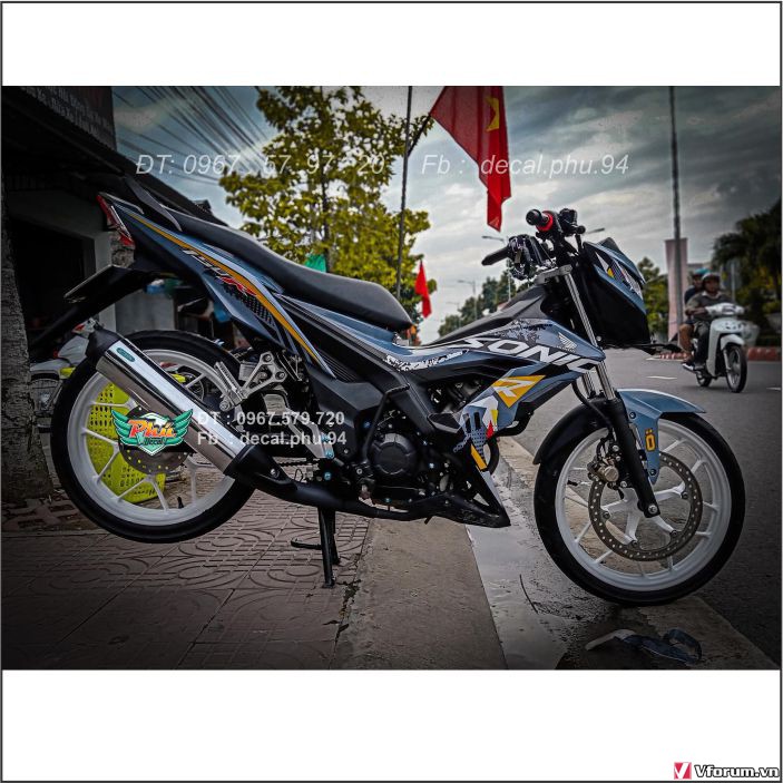 Tem Rời Sonic Xám xi măng (O)