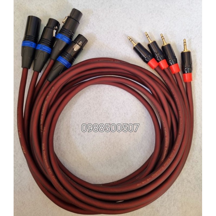 Dây canon   ra 3ly 1,5m