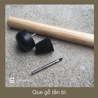 Thanh gỗ Tần bì Phi 28, 35, 40 - Dài 1m - Ash Dowel Rods