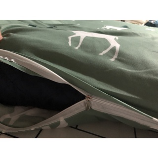 áo bọc Topper ,áo bọc đệm cao su 1 miếng 2 Mặt Có Khóa kéo tiện lợi chất vải cotton poly không bai không xù lông