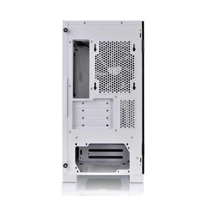 Vỏ case Micro S100 Tempered Glass Snow ThermaltakeTặng Fan