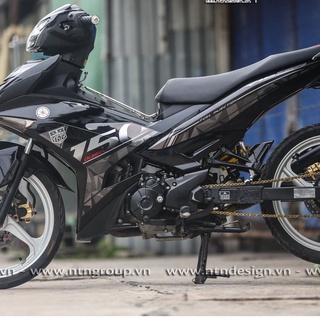 Tem chế exciter 150 y15zr đen