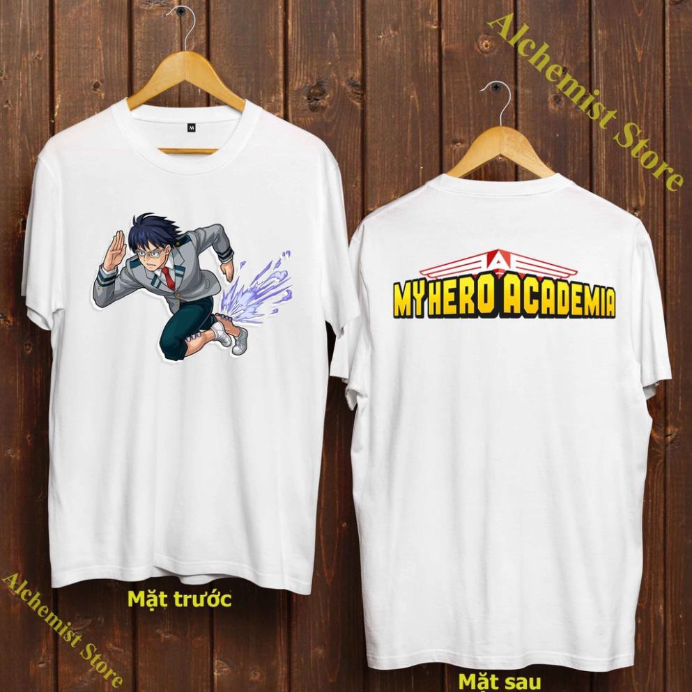 [SALE SẬP SÀN] 💯 Áo Phông Tenya Iida - Áo Phông My Hero Academia mềm mại - thoáng mát - MHA-064