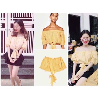Áo croptop zara xuất