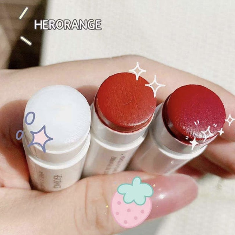 Son dưỡng có màu HERORANGE dưỡng ẩm mềm môi căng mọng tươi tắn Plant Moisture Lipstick HERO10 | BigBuy360 - bigbuy360.vn