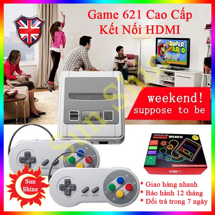 Máy Chơi Game Điện Tử 4 Nút Không Dây/Có Dây Kết Nối Ti Vi AV/HDMI/USB