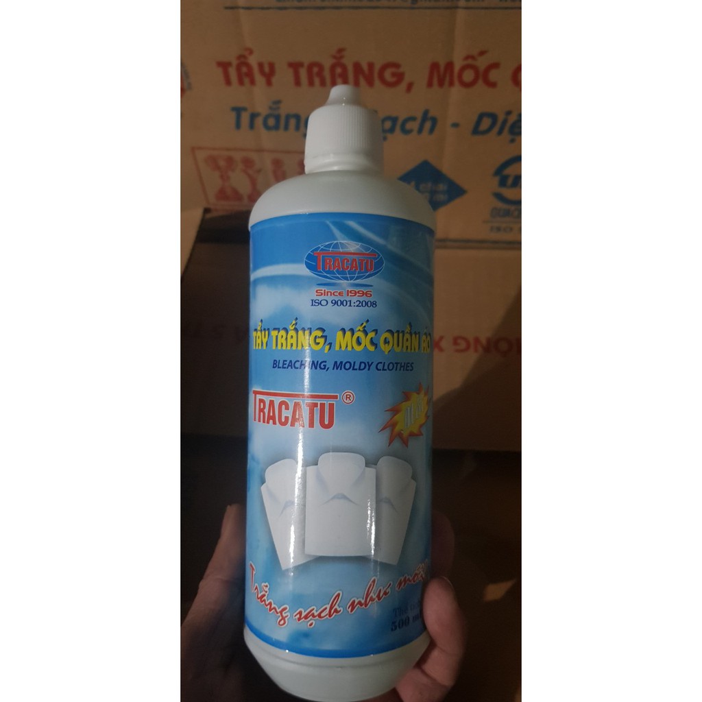 NƯỚC TẨY QUẦN ÁO  - ( TẨY TRẮNG , MỐC ) LỌ 5OOML