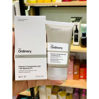 Kem dưỡng trắng da #the_ordinary 𝐕𝐢𝐭𝐚𝐦𝐢𝐧 𝐂 𝐒𝐮𝐬𝐩𝐞𝐧𝐬𝐢𝐨𝐧 𝟐𝟑% 𝐇𝐀 𝐒𝐩𝐡𝐞𝐫𝐞𝐬 𝟐%