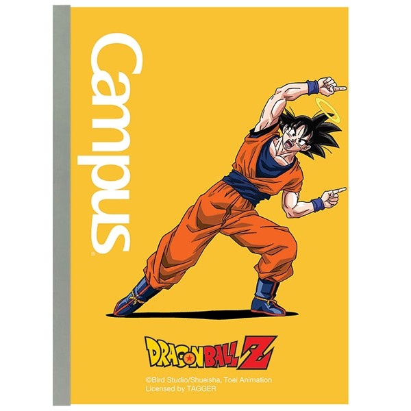 Vở Campus B5 Kẻ Ngang Có Chấm 200 Trang ĐL 70gsm NB-BDBF200 Dragon Ball Z - Fusion