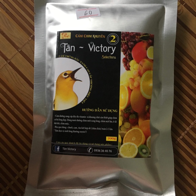 Cám chim vành khuyên Tân victory số 2 căng lửa