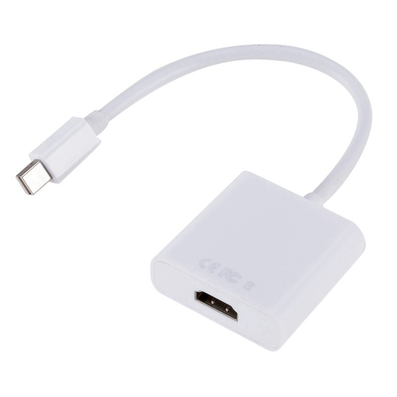 [New]Mini Dp to HDMI-Compatible Adapter Cable, Mini Displayport (Thunderbolt 2.0) to HDMI-Compatible Adapter for Macbook Pro