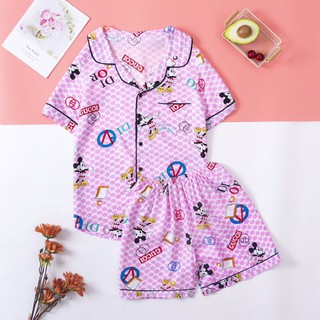 BỘ PIZAMA LANH BÉ GÁI
