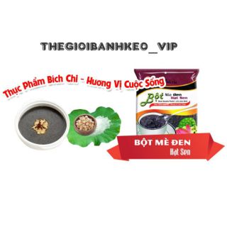 Bột mè đen hạt sen BC 350gr ( 10 gói x 35gr)