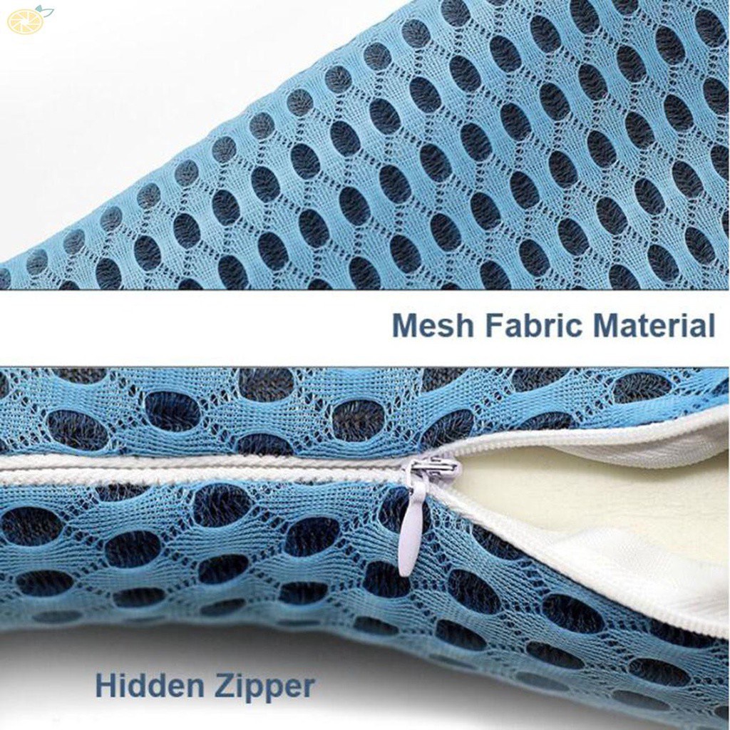 Waist Pad 4D Mesh Cloth Cushion Durable Stronger Lumbar Support Pillow