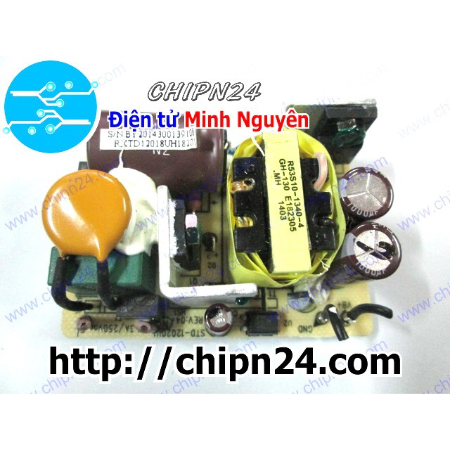 [1 CÁI] (A104) Mạch Nguồn Xung 220VAC Sang 12VDC 3A (12V3A)