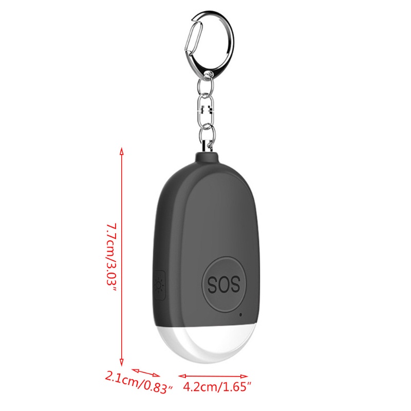 Móc Khóa Báo Động Khẩn Cấp 130dB Chống Tấn Công Cho Nữ