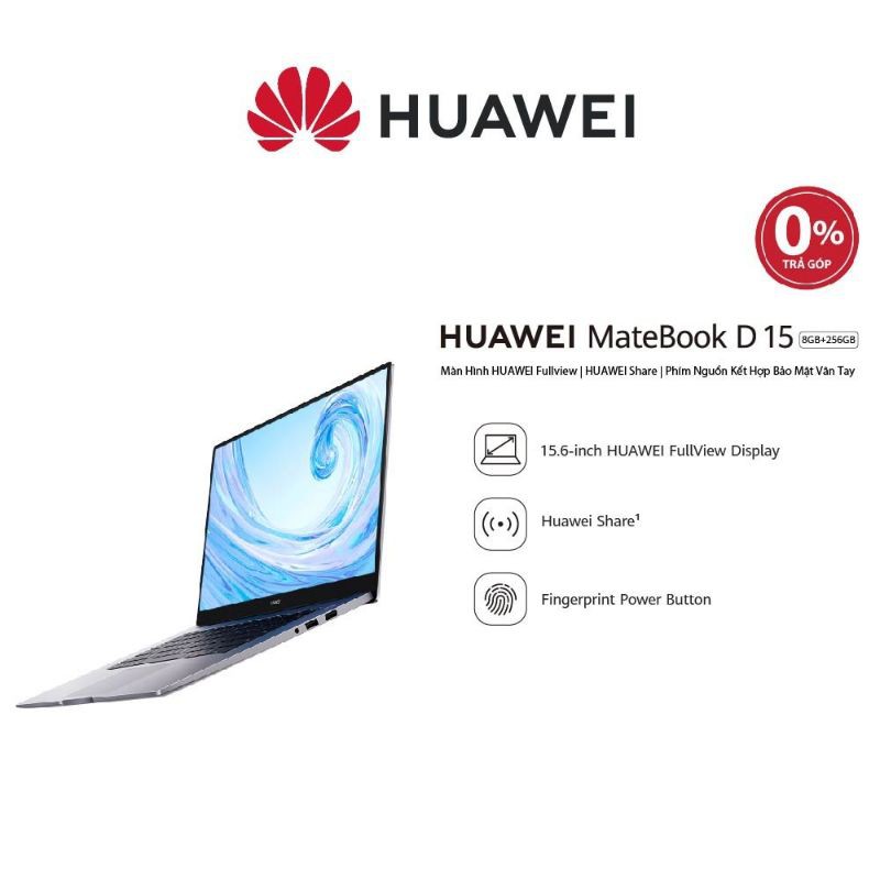 Laptop Huawei Matebook D 15 (8GB/256GB)