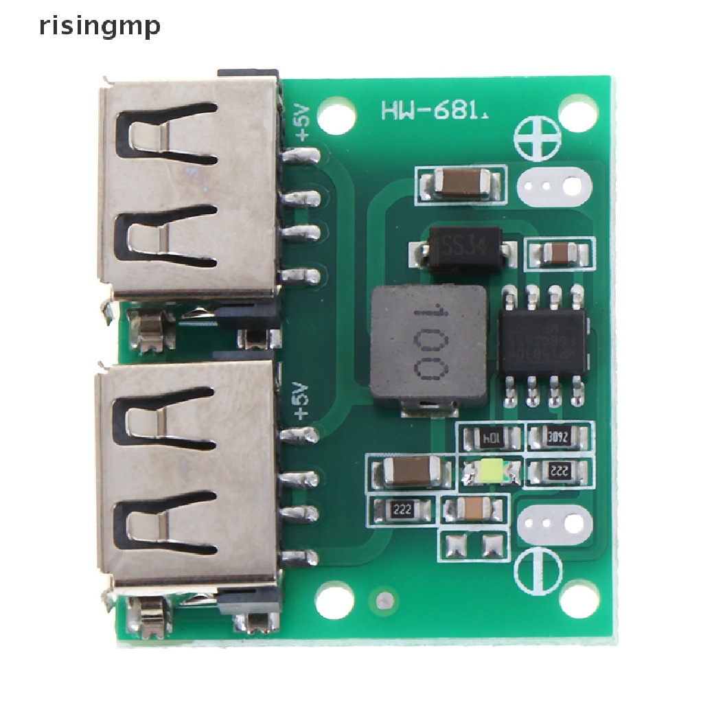 Mô Đun Hạ Áp Nguồn Điện 9V 12V 24V Sang 5V 3A USB Kép DC-DC ♨Hot