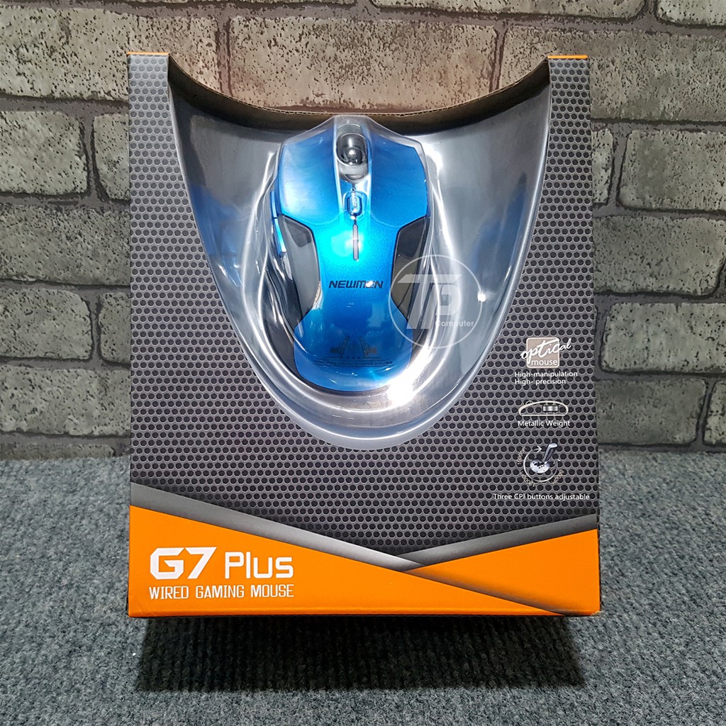 Chuột Gamer Newmen G7 Plus dây dù kết nối cổng USB