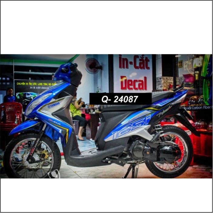 Tem Rời Luvias Xanh bạc (B)
