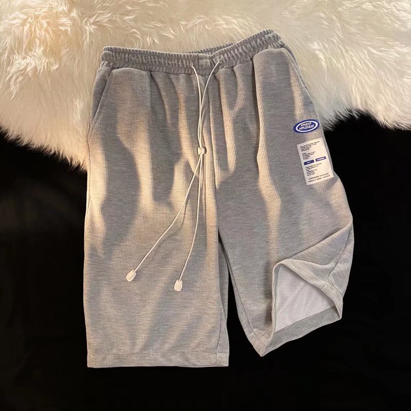 Quần Short Thể Thao Dáng Rộng Thoáng Khí In Chữ Phong Cách Hip Hop Hàn Quốc Cỡ M-3XL Thời Trang Cho Nam