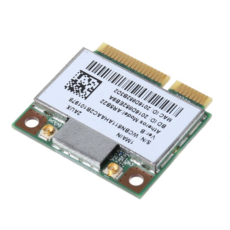 Card Wifi Không Dây 4.0 WLAN PCIe 300M AR9462 AR5B22 WB222 Dành Cho Máy Tính PC