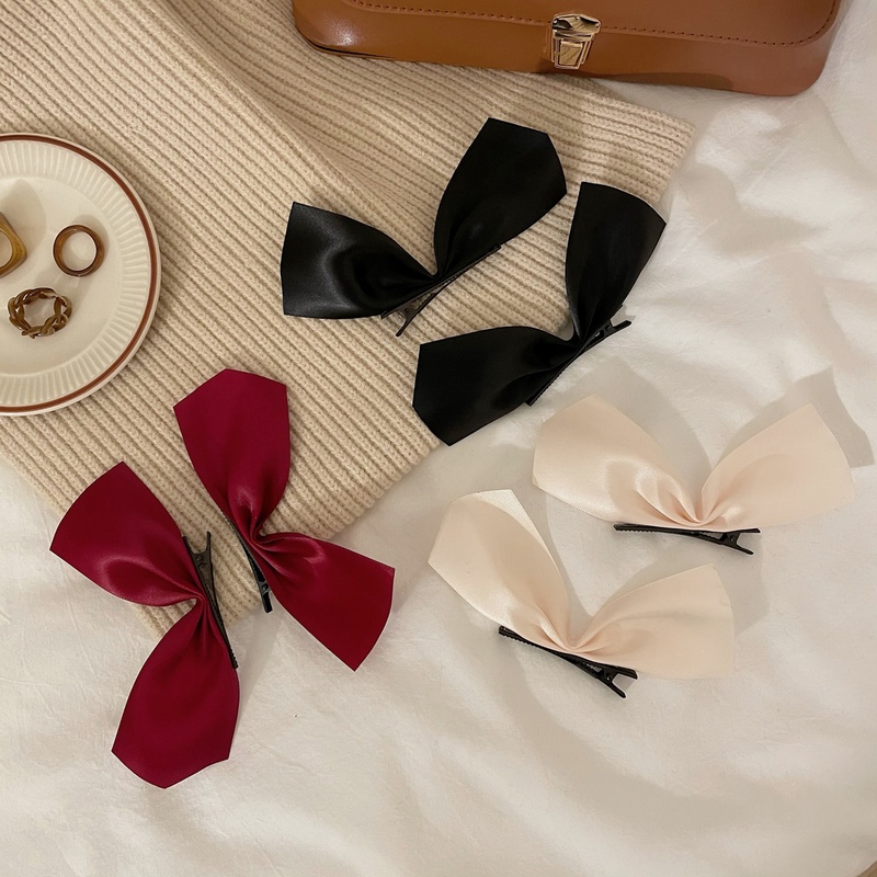 Bộ 2 Kẹp Tóc Nơ Dễ Thương Cho Nữ