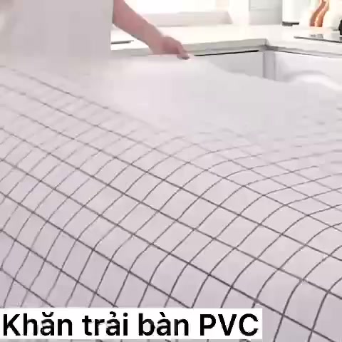 Khăn Trải Bàn Ô Vuông Caro Hàn Quốc