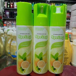 Xịt phòng Spring hương chanh 225ml