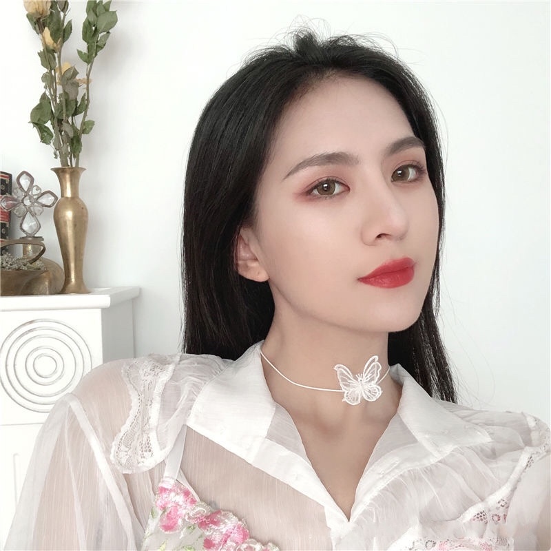 Dây Chuyền Mặt Hình Bướm Xinh Xắn Dành Cho Nữ
