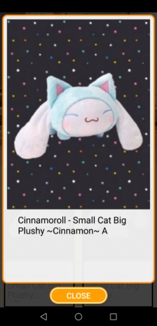 Cặp Gấu bông cinnamoroll mặc áo mèo toreba